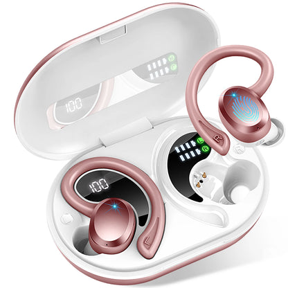 Wireless Bluetooth Earbuds In-Ear Noise-Cancelling Mic for 40H Playback