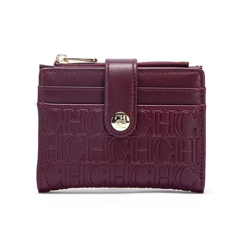 Classic Retro Men's and Women's Universal Wallet Letter Printed Portable Wallet