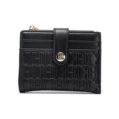 Classic Retro Men's and Women's Universal Wallet Letter Printed Portable Wallet