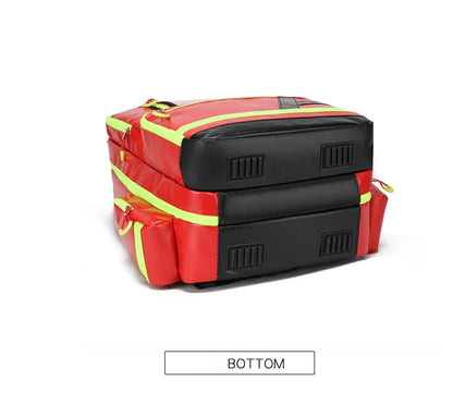 Large Capacity Outdoor Emergency Rescue First Aid Kit Backpack