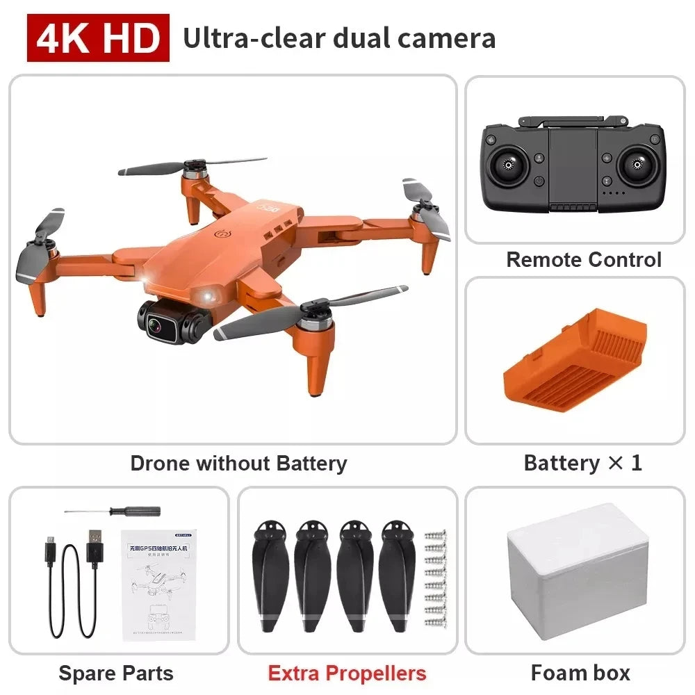 Drone L900 Pro 4K Professional 5G GPS HD Dual Camera Photography Distance 1.2KM