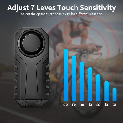 Bike Anti-Theft Alarm With Rechargeable Remote