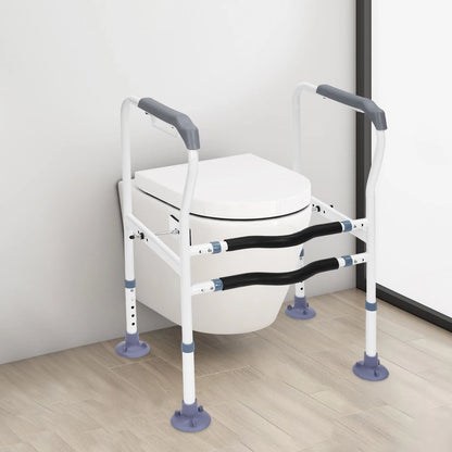 Toilet Safety Rails Frame for A Senior's Bathroom