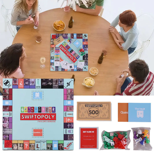 Family Swiftopoly Board Game