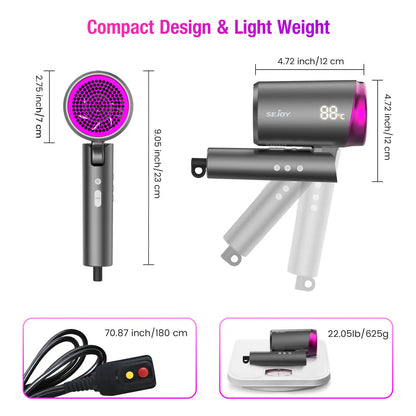 Lightweight Professional Salon Ionic Hair Dryer 1800W