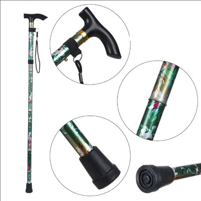 Outdoor Folding Telescopic Walking Sticks