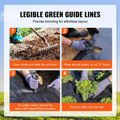 Heavy-Duty Landscape Weed Barrier