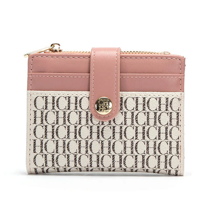 Classic Retro Men's and Women's Universal Wallet Letter Printed Portable Wallet