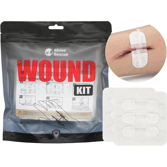 Laceration Closure Kit  with Wound Dressings for Cut Care