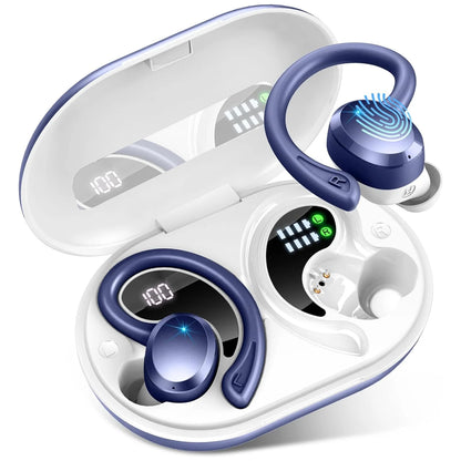 Wireless Bluetooth Earbuds In-Ear Noise-Cancelling Mic for 40H Playback
