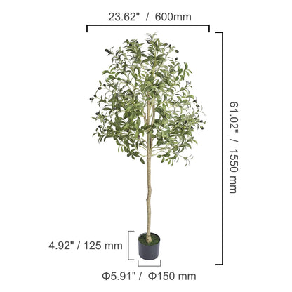 Artificial Olive Tree 4/5/6 FT Tall
