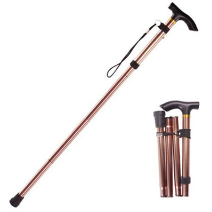 Multifunction Telescopic Foldable Walking Stick