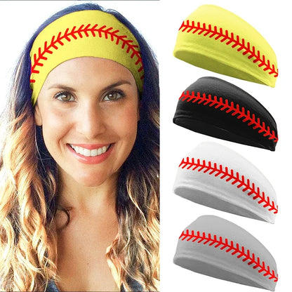 Wide Elastic Breathable Headbands, Sweatbands