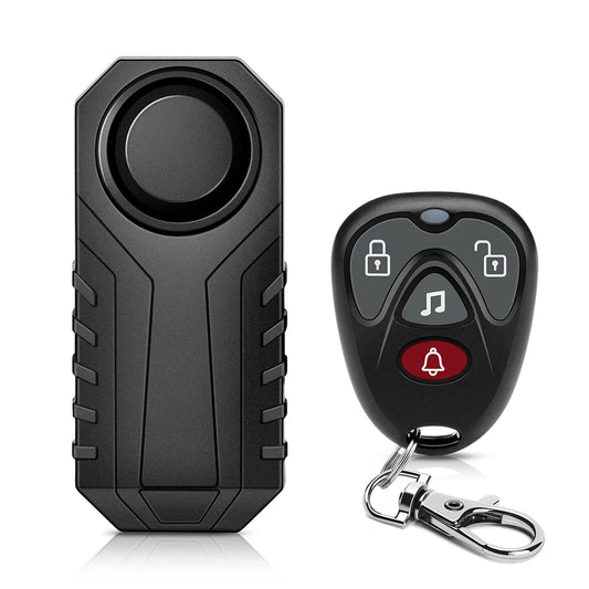 Bike Anti-Theft Alarm With Rechargeable Remote