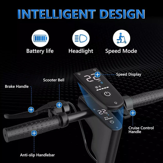 Folding Electric Scooter 22 MPH 500W 14.5AH 28 Miles