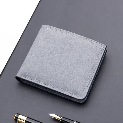 Canvas Credit Card Holder Wallet