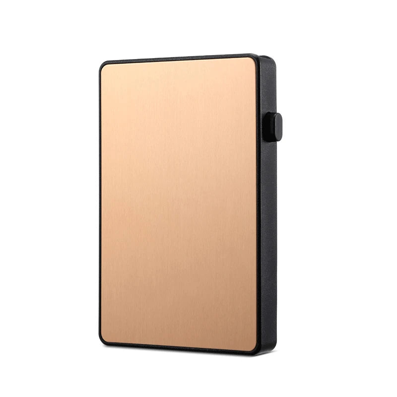 Small Pop-Up Aluminum Unisex Card Holder RFID Protected Wallet