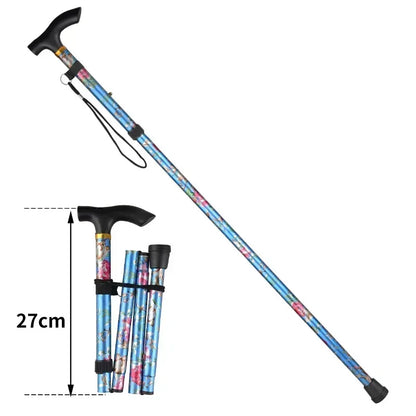 Outdoor Folding Telescopic Walking Sticks