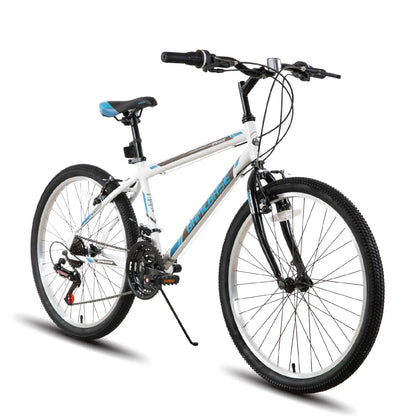 24, 26-inch, 21 Speed Unisex, Adult Mountain Bike