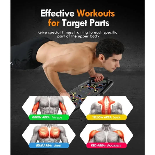 Portable Push-Up Board, Exercise Equipment