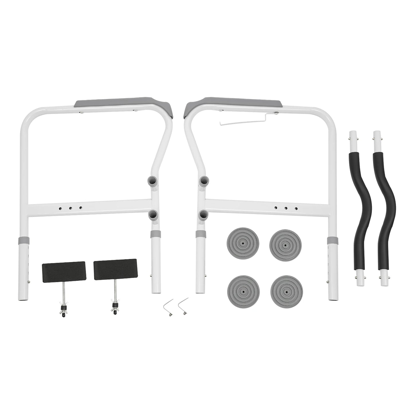 Adjustable Height Toilet Safety Rails, Bathroom Safety Frame