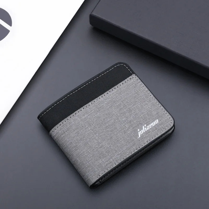 Canvas Credit Card Holder Wallet