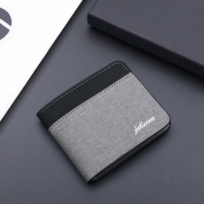 Canvas Credit Card Holder Wallet