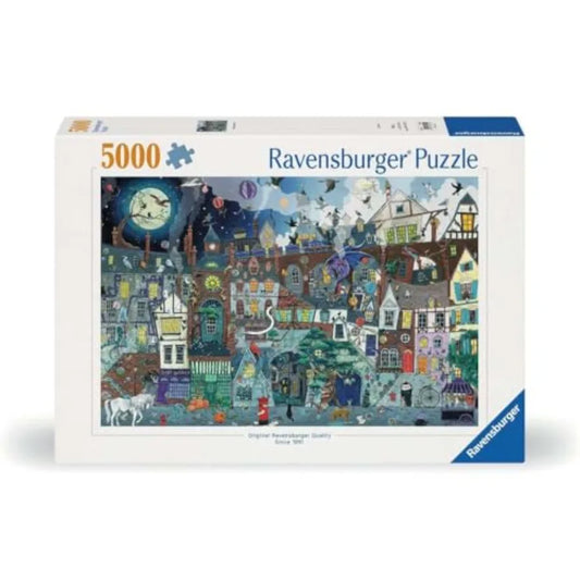 Fantasy Street - 5000 Piece Jigsaw Puzzle - Olde Victorian Street Faire