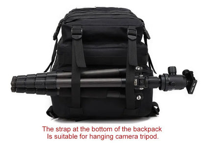45L/25L Men's Large Waterproof Outdoor Multifunctional Tactical Backpack