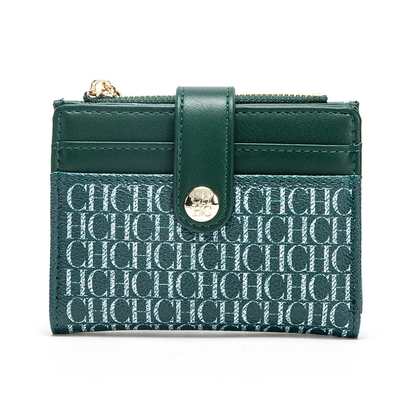 Classic Retro Men's and Women's Universal Wallet Letter Printed Portable Wallet