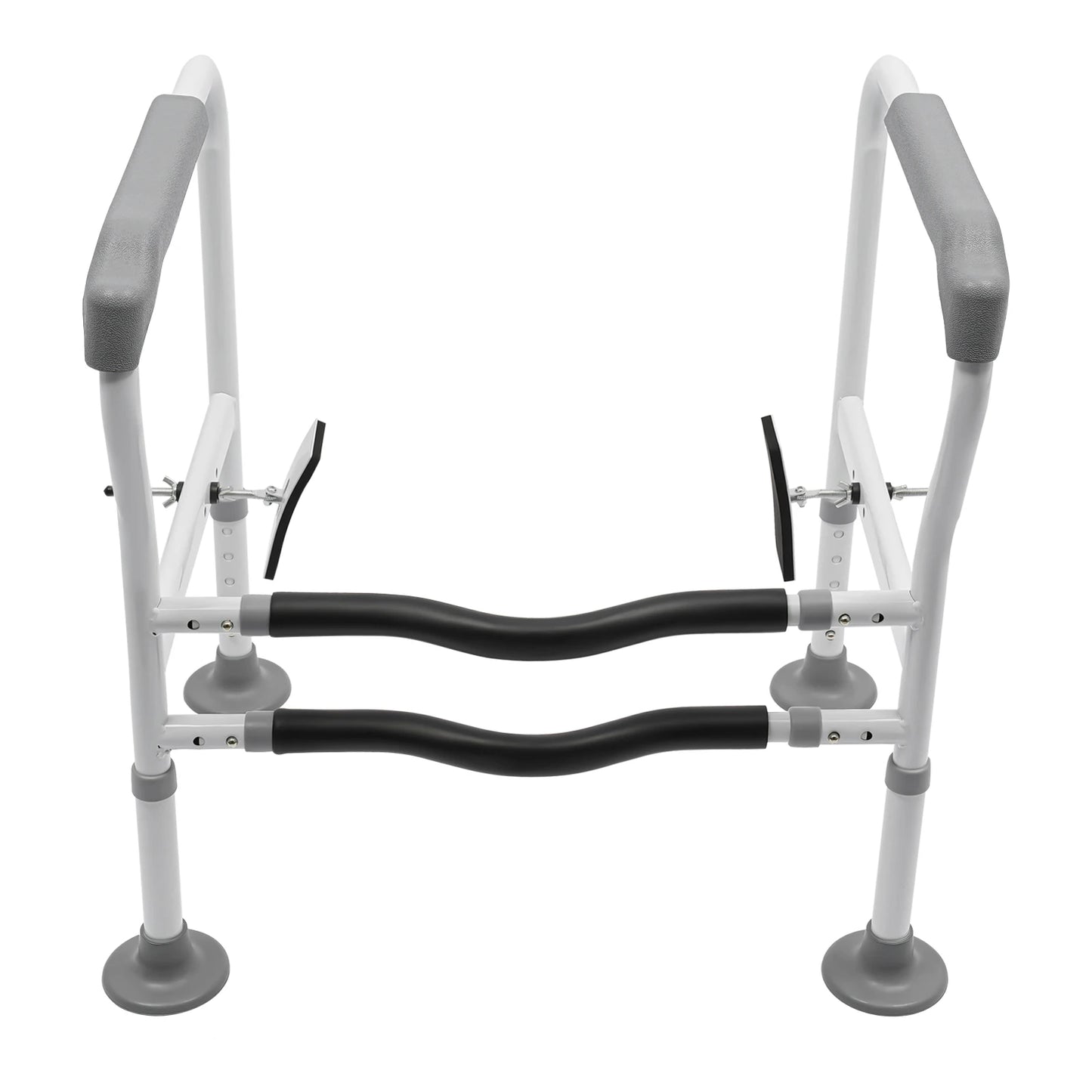 Adjustable Height Toilet Safety Rails, Bathroom Safety Frame